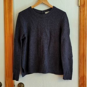 Madewell button back sweater